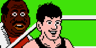 Little Mac gets ready to fight in Punch-Out.