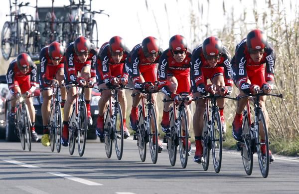 Team BMC came in sixth