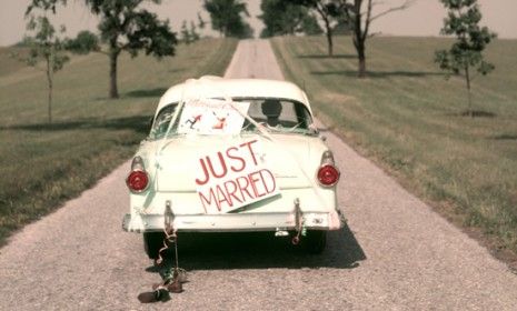 Just married