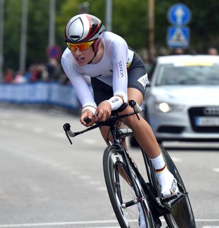Lennard Kamna on way to winning junior TT title in 2014 World Championships