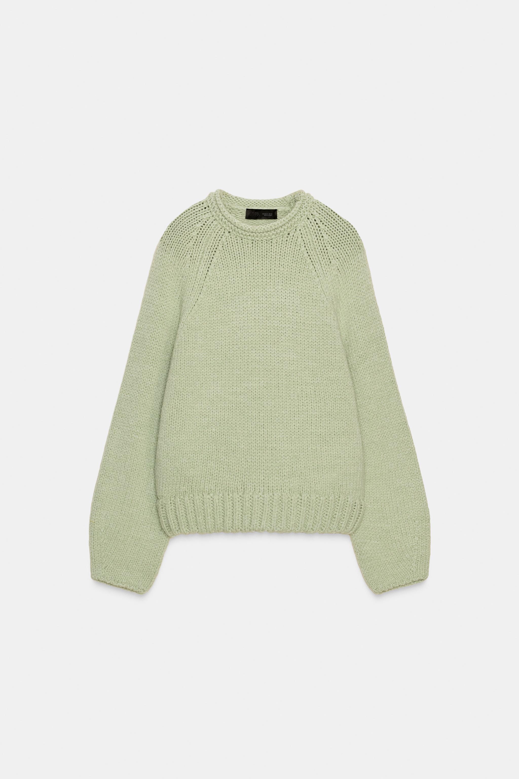 Asymmetric Hem Knit Jumper