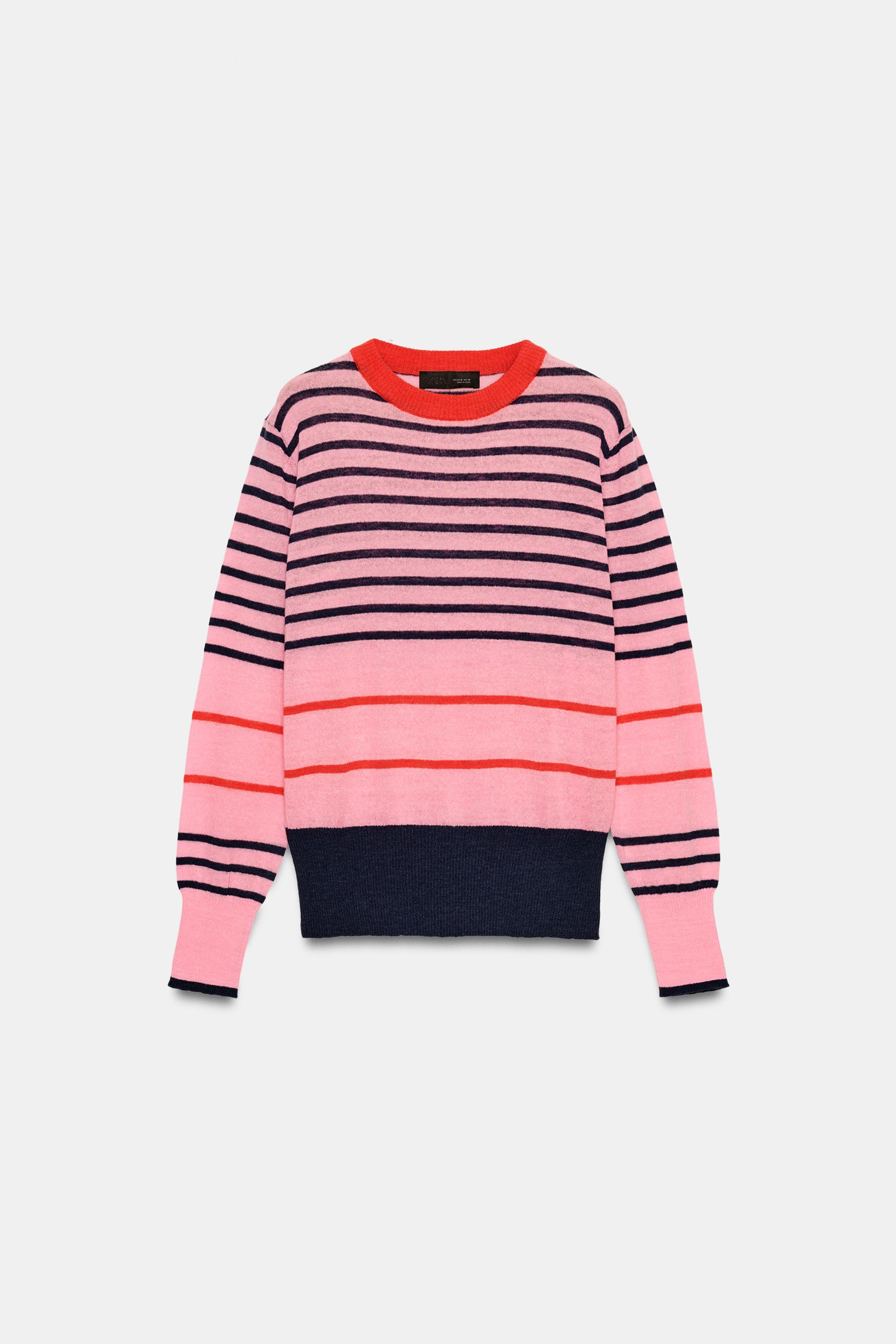 Striped Knit Jumper