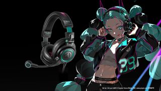The ATH-M50xSTS-USB MIKU headset.