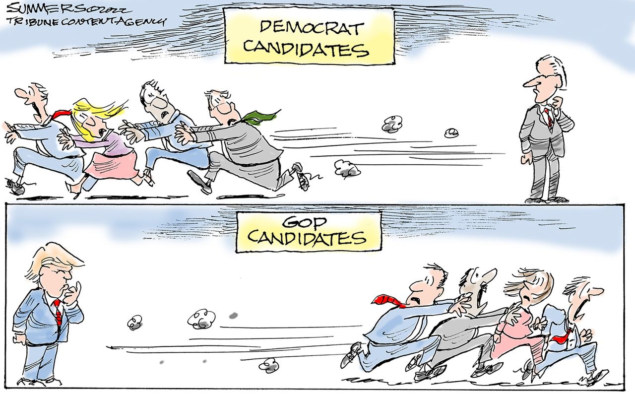 Political Cartoon.