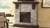 Highland 40 in. Media Console Electric Fireplace