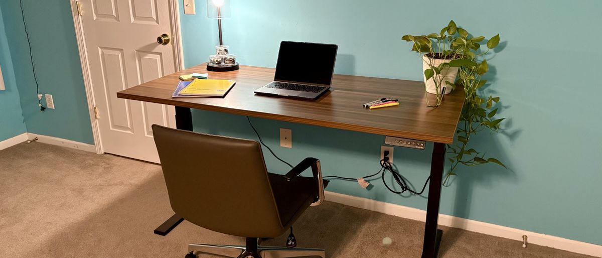 Simple Height Adjustable Desk review: A mid-range standing desk with more depth than the 'simple' name might suggest