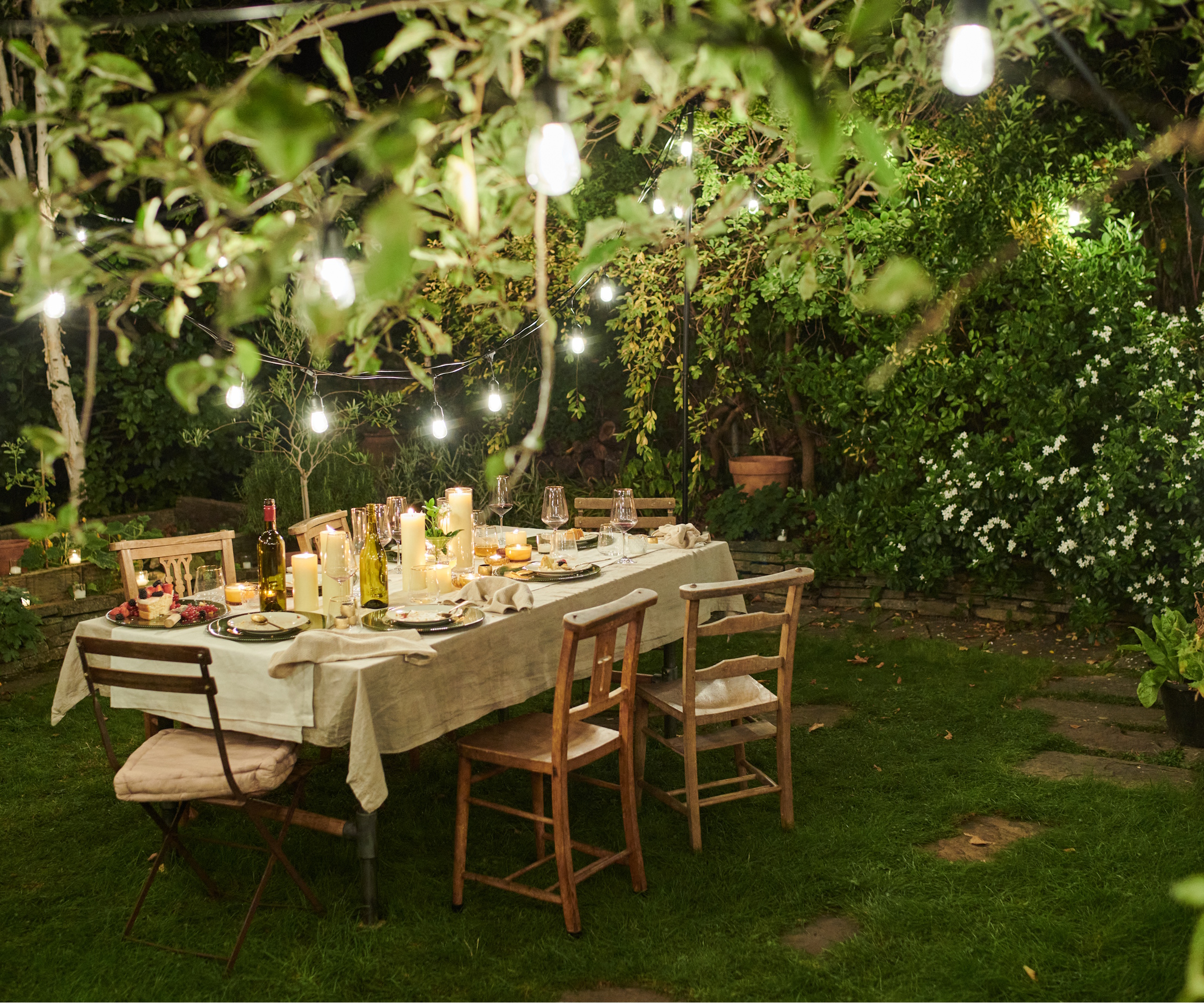 Moonlighting in the garden