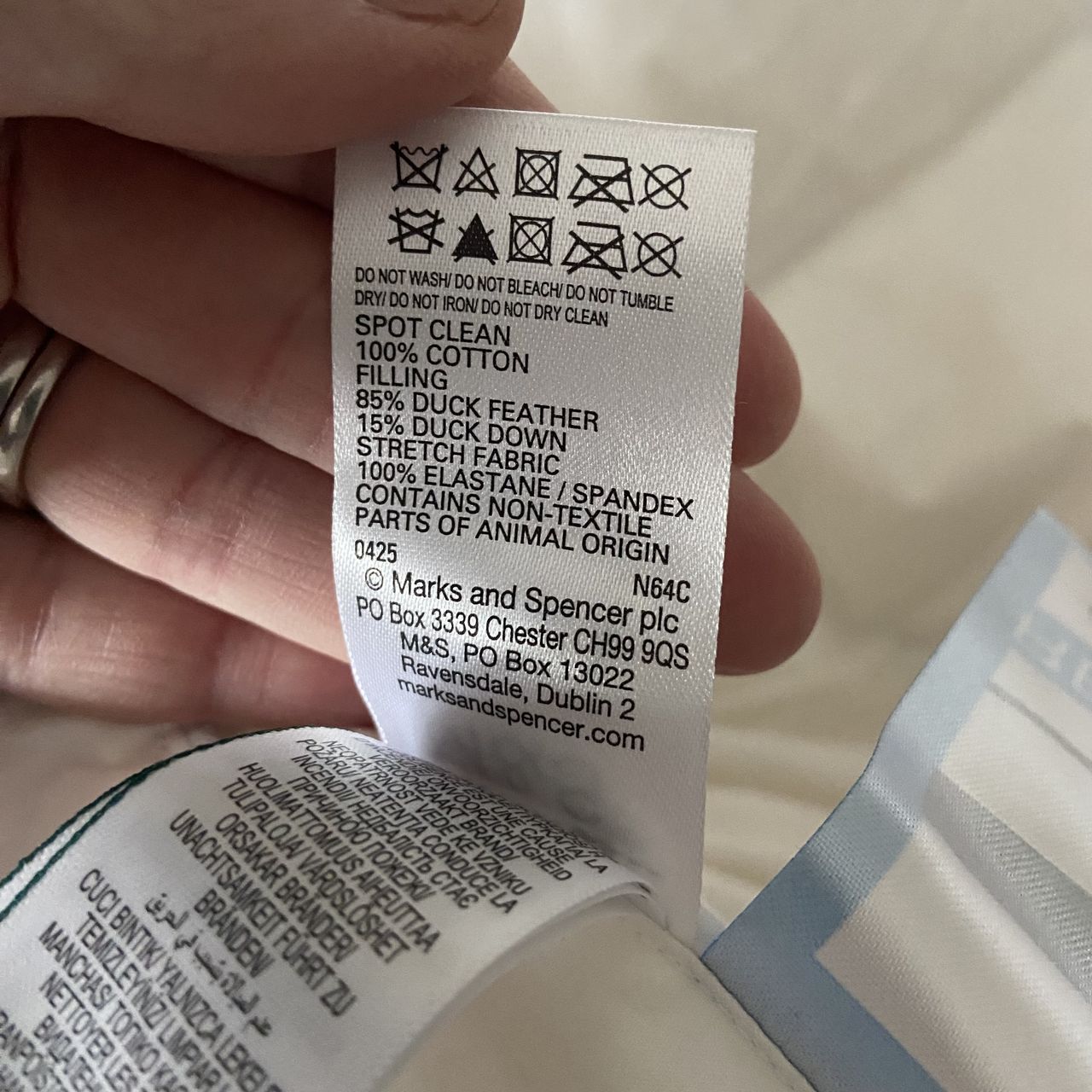 M&amp;S Duck Feather &amp; Down Mattress Topper review