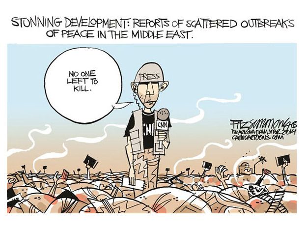 Political cartoon Middle East war | The Week