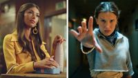 Two characters from Netflix shows