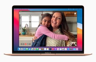 Apple Macbook Air Gold Facetime Screen