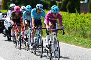The breakaway on stage two of the 2024 Giro d'Italia