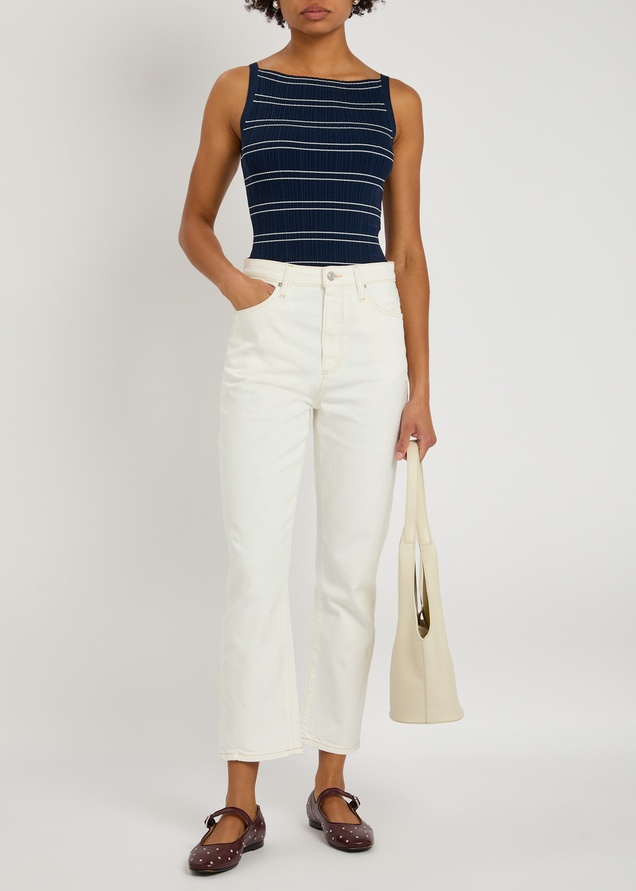 Billy Crop Straight-Leg Jeans