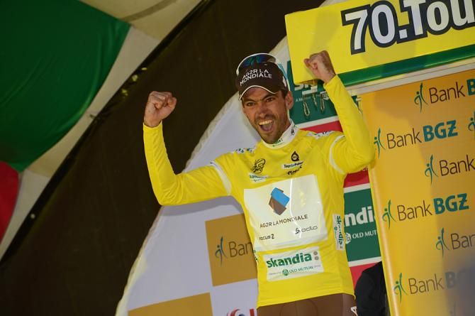 Christophe Riblon (Ag2r La Mondiale) took over the race lead with a late attack