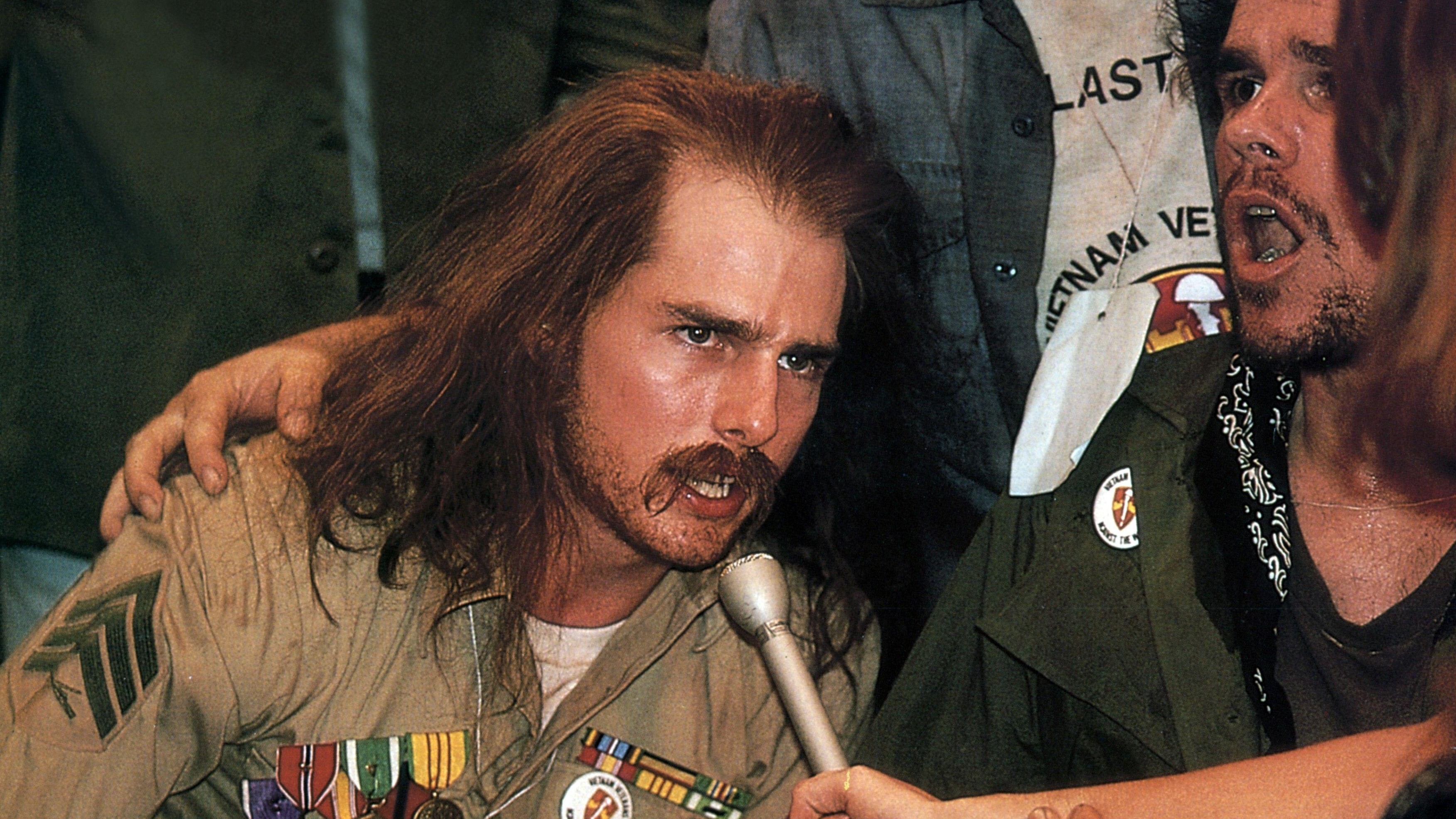 Tom Cruise in "Born on the Fourth of July" (1989).