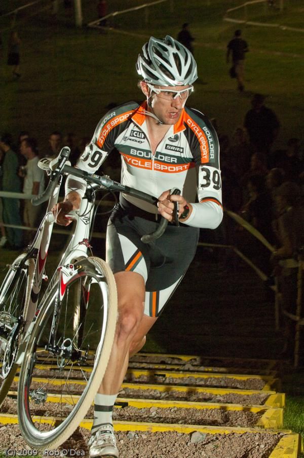 Greg Keller was a crowd favourite due to the following of his popular cyclocross blog, Mud and Cowbells.