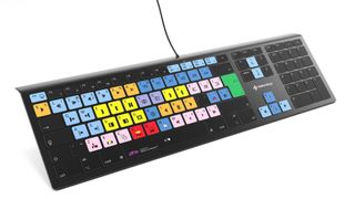 How to edit videos keyboard with colourful keys