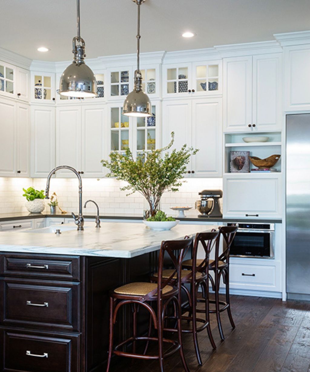 7 marble kitchen island ideas that will add a touch of luxe | Real Homes