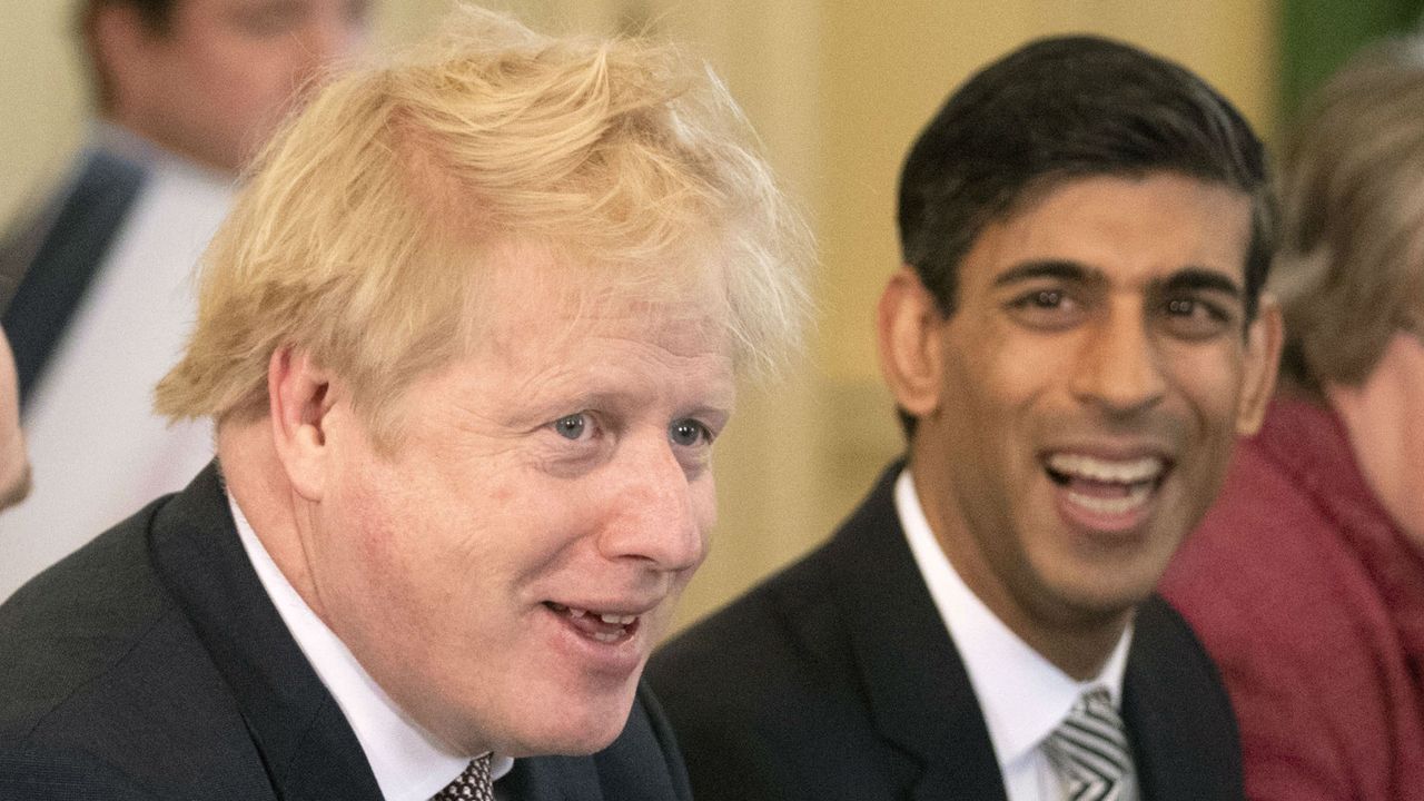 Boris Johnson and Rishi Sunak