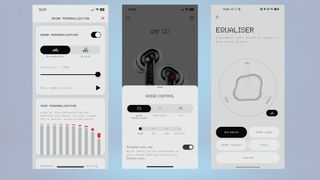 Nothing Ear (2) noise canceling and personalization controls