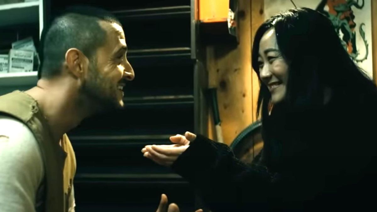 Karen Fukuhara as Kimiko and Tomer Capone as Frenchie on The Boys.