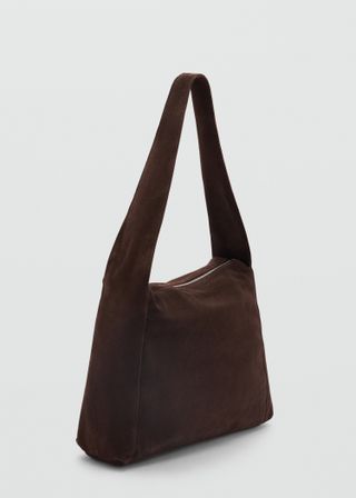 Suede Shopper Bag - Women | Mango United Kingdom