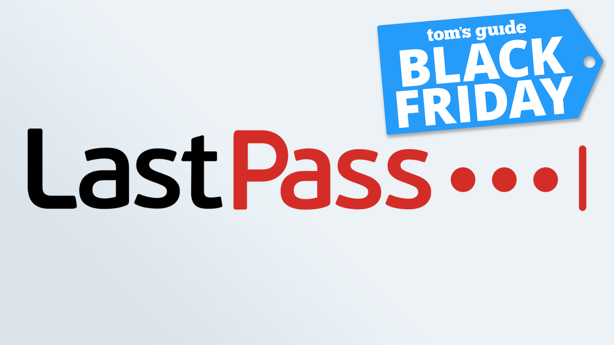 LastPass logo with Black Friday badge.