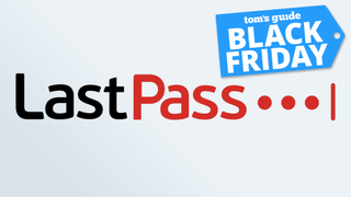 LastPass logo with Black Friday badge.