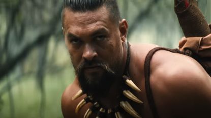 Jason Momoa as Ka'iana in Apple TV Plus series Chief of War