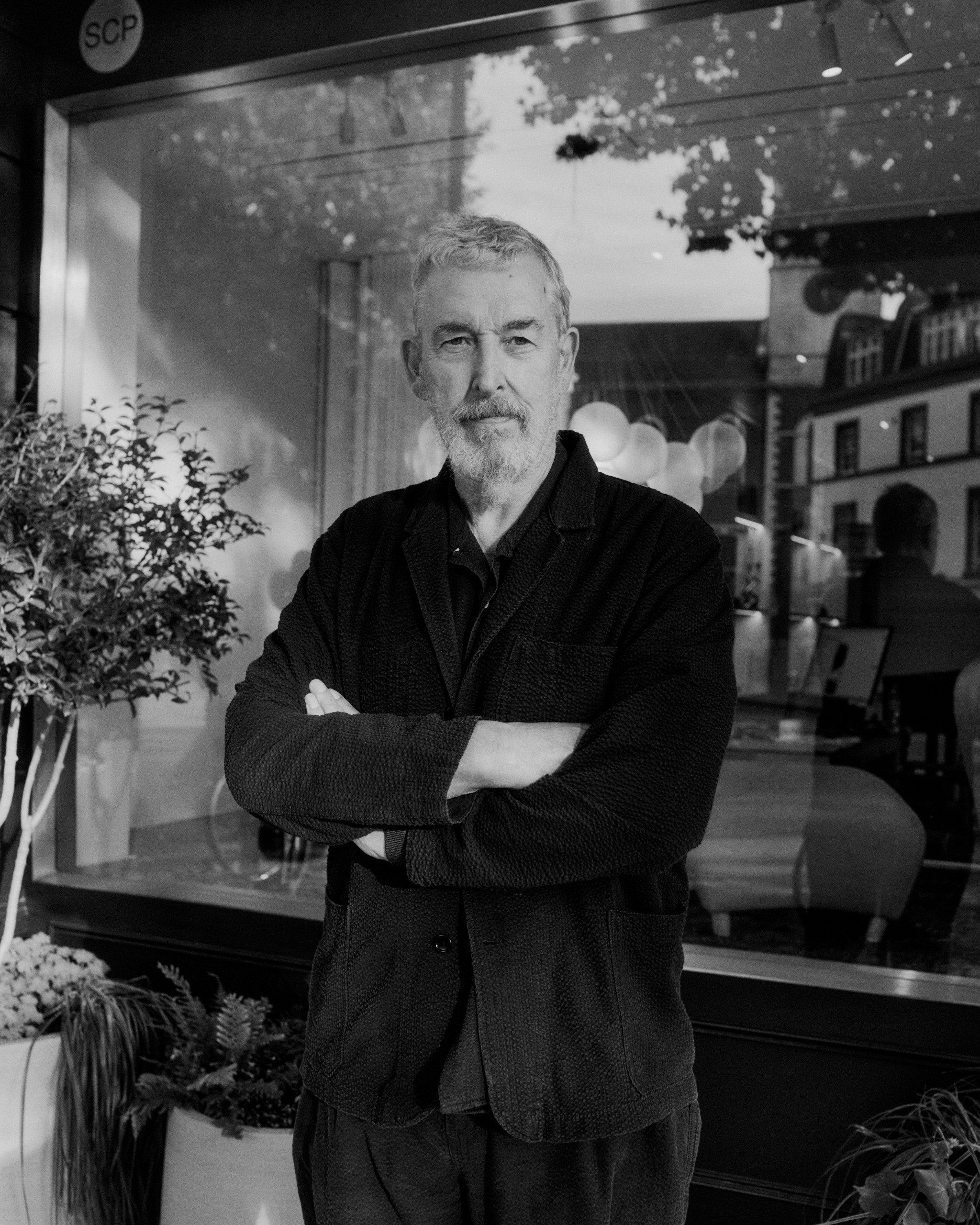 Sheridan Coakley standing outside of SCP Clerkenwell