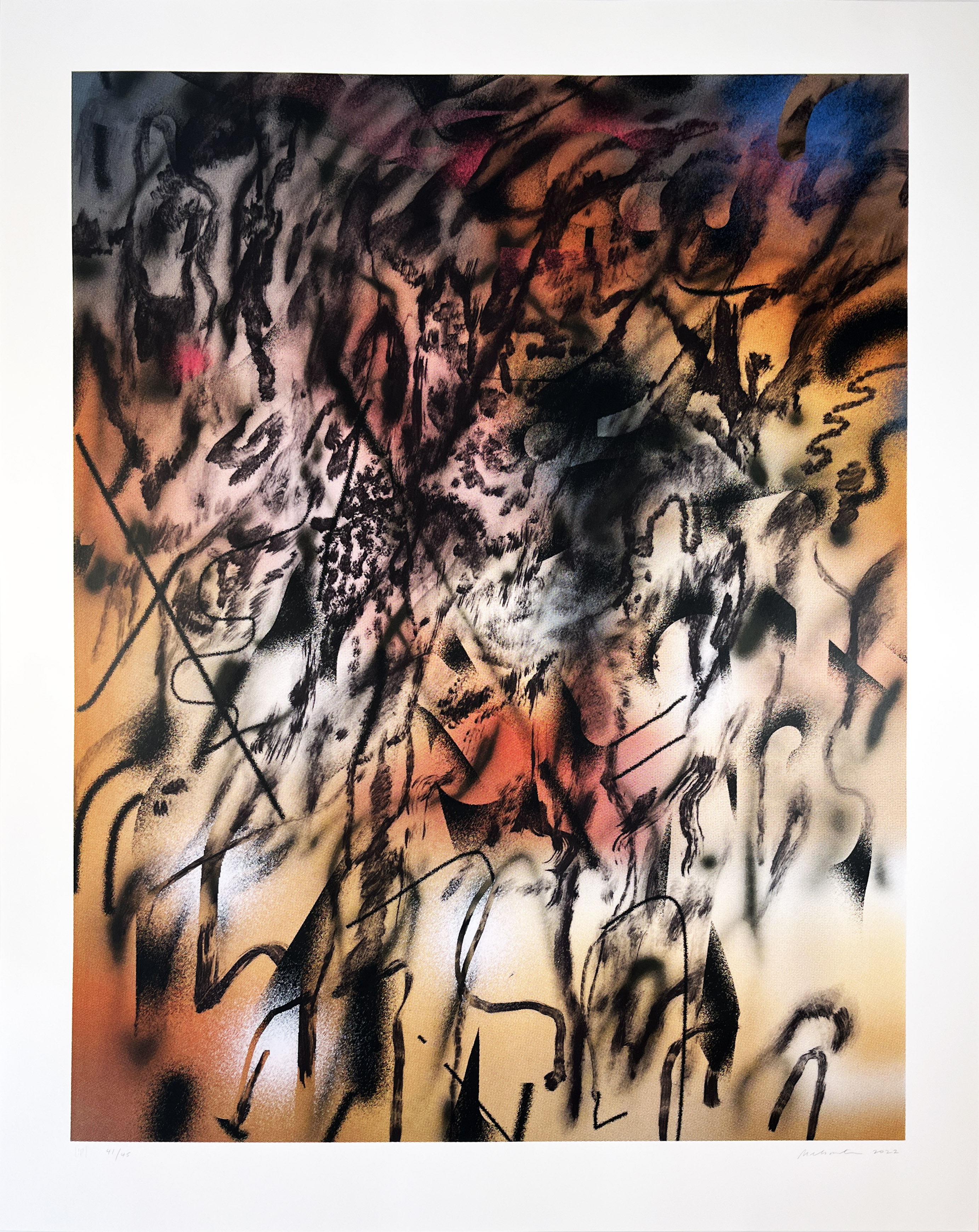 artwork by Julie Mehretu