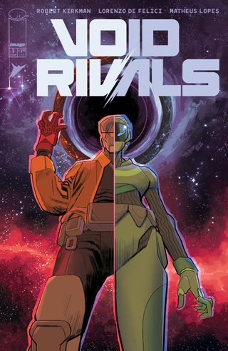 The cover for Void Rivals #1.