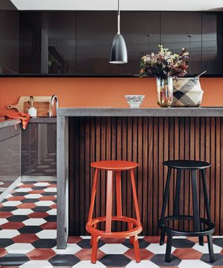 Kitchen countertop ideas with concrete worktop