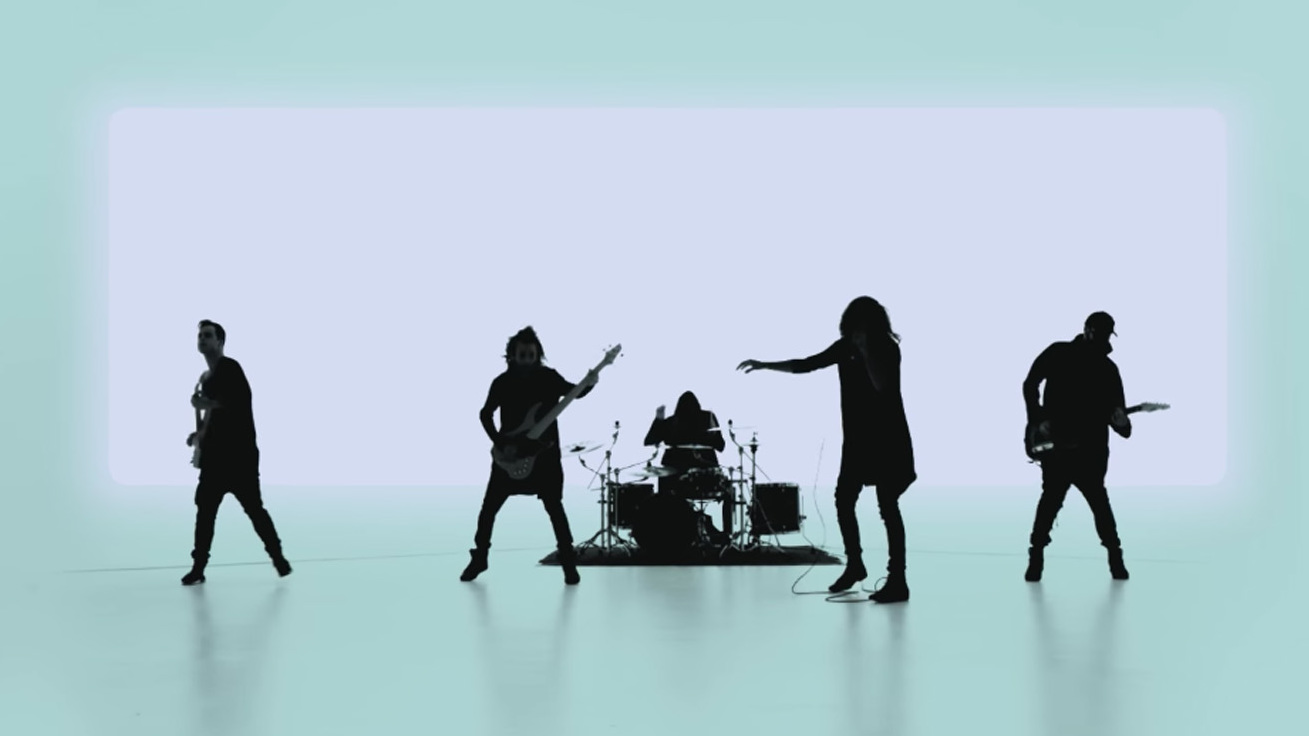 A still from the video