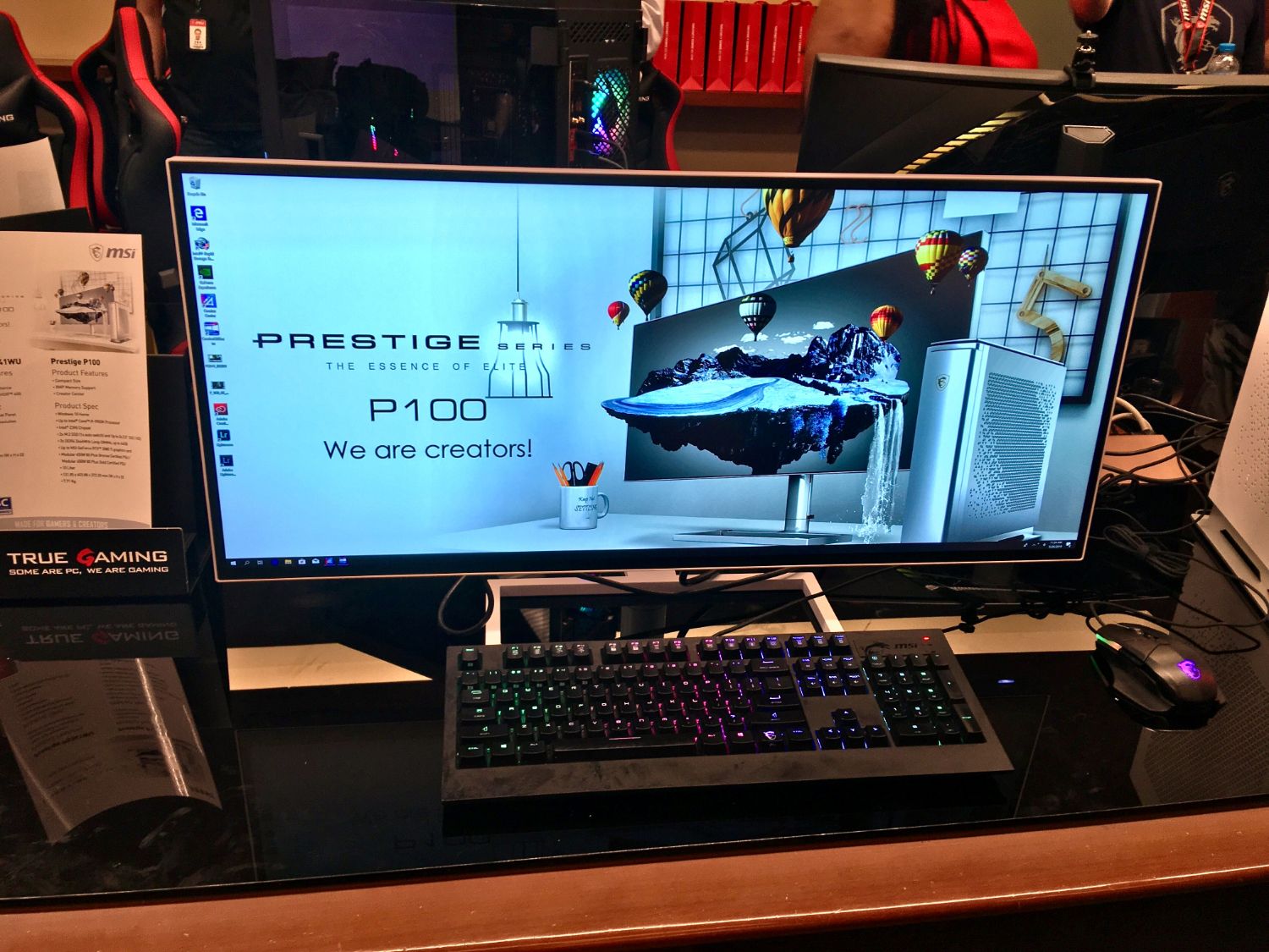 【希少】MSI Prestige PS341WU 34インチ 5K2K Prestige PS341WU | Designer & Creator's Monitor | We are creators!