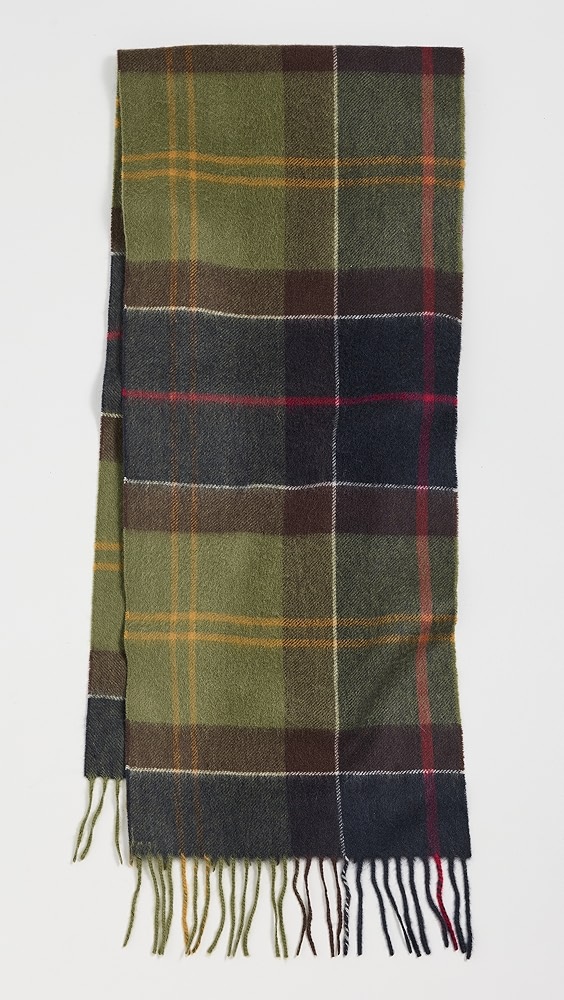 Barbour Cashmere Tartan Scarf