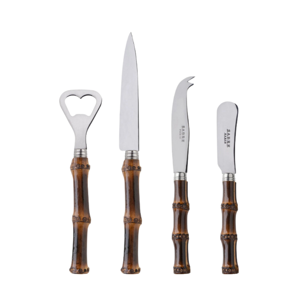 Sabre 4 Piece Wooden Aperitif Set