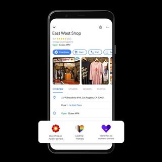 Google attribute for Asian-owned businesses