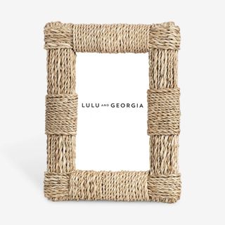 A woven picture frame 