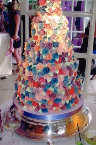 Fearne Cotton And Jessie Wood's Wedding Cake