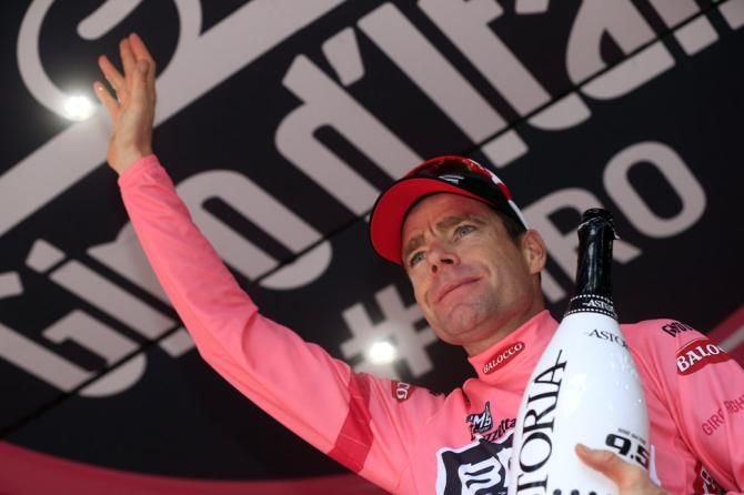 Cadel Evnas makes it another day in pink