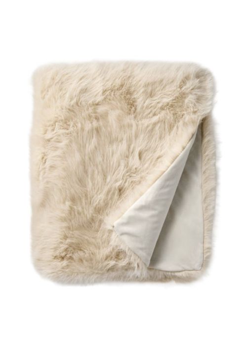 Lush Faux Fur Throw