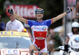 Thomas Voeckler wins, Tour de France 2010, stage 15