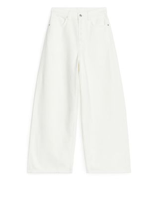 Tulsi Relaxed Jeans - White - Arket Gb