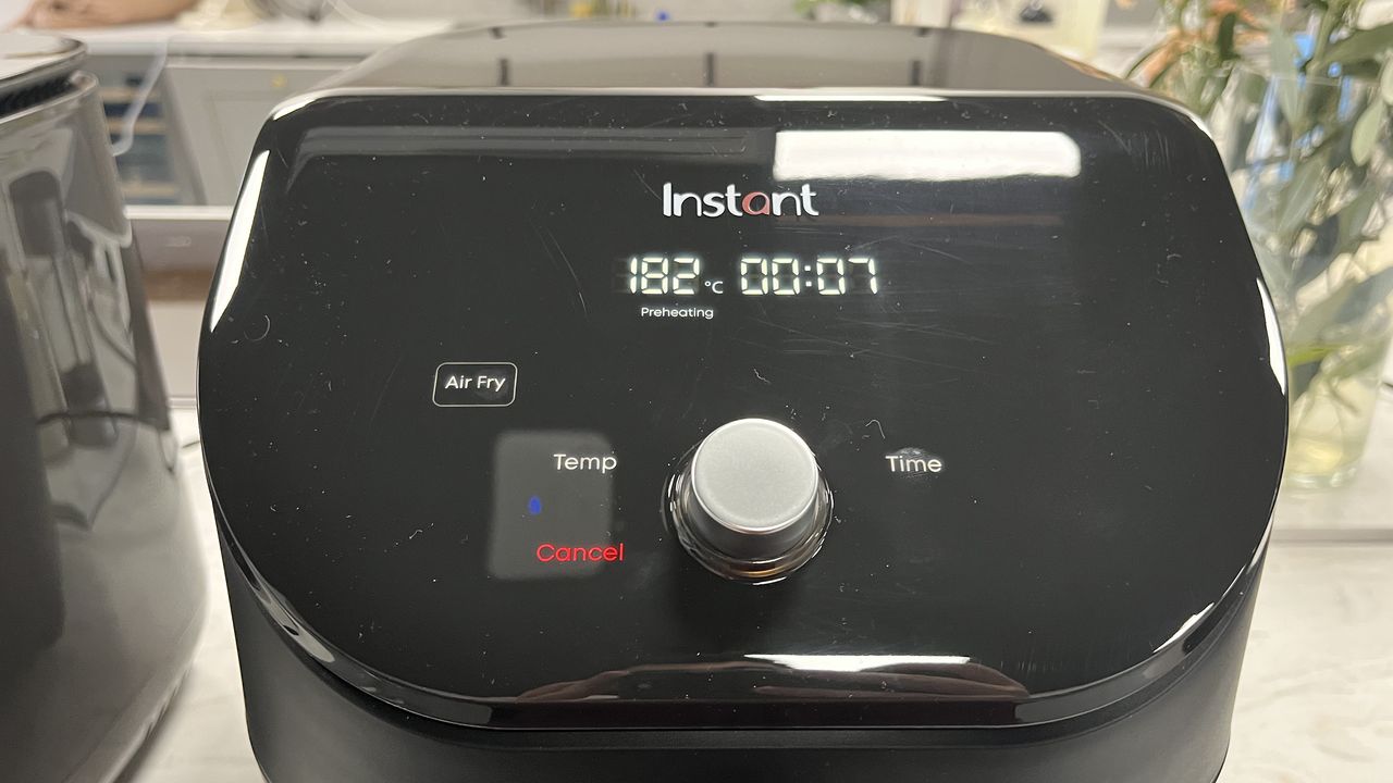 Instant Vortex Slim Air Fryer testing