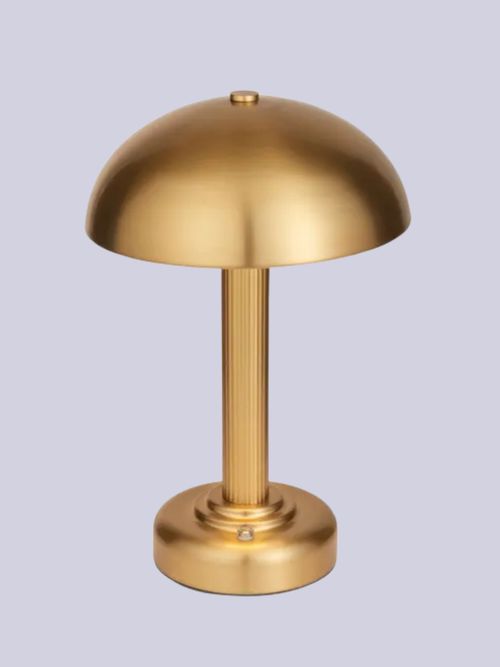 Warm Brass Bridport Rechargeable Table Lamp