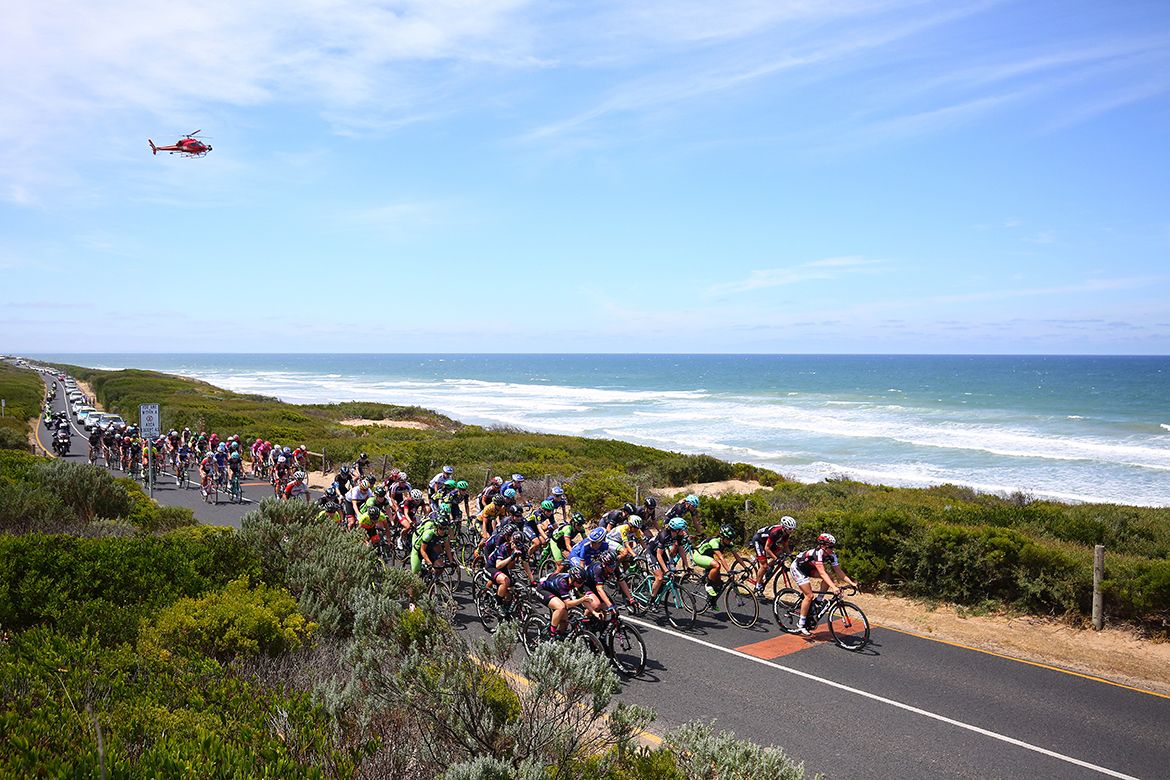 Rider swell to the front with the chance of crosswinds