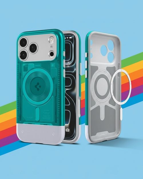 Spigen for iPhone Classic C1 Magfit&nbsp;Bondi Blue