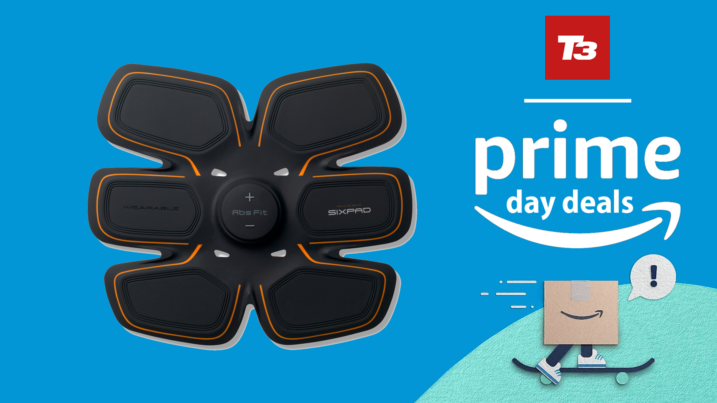 Ronaldo's SIXPAD abs trainer price SLASHED in Amazon Prime Day 