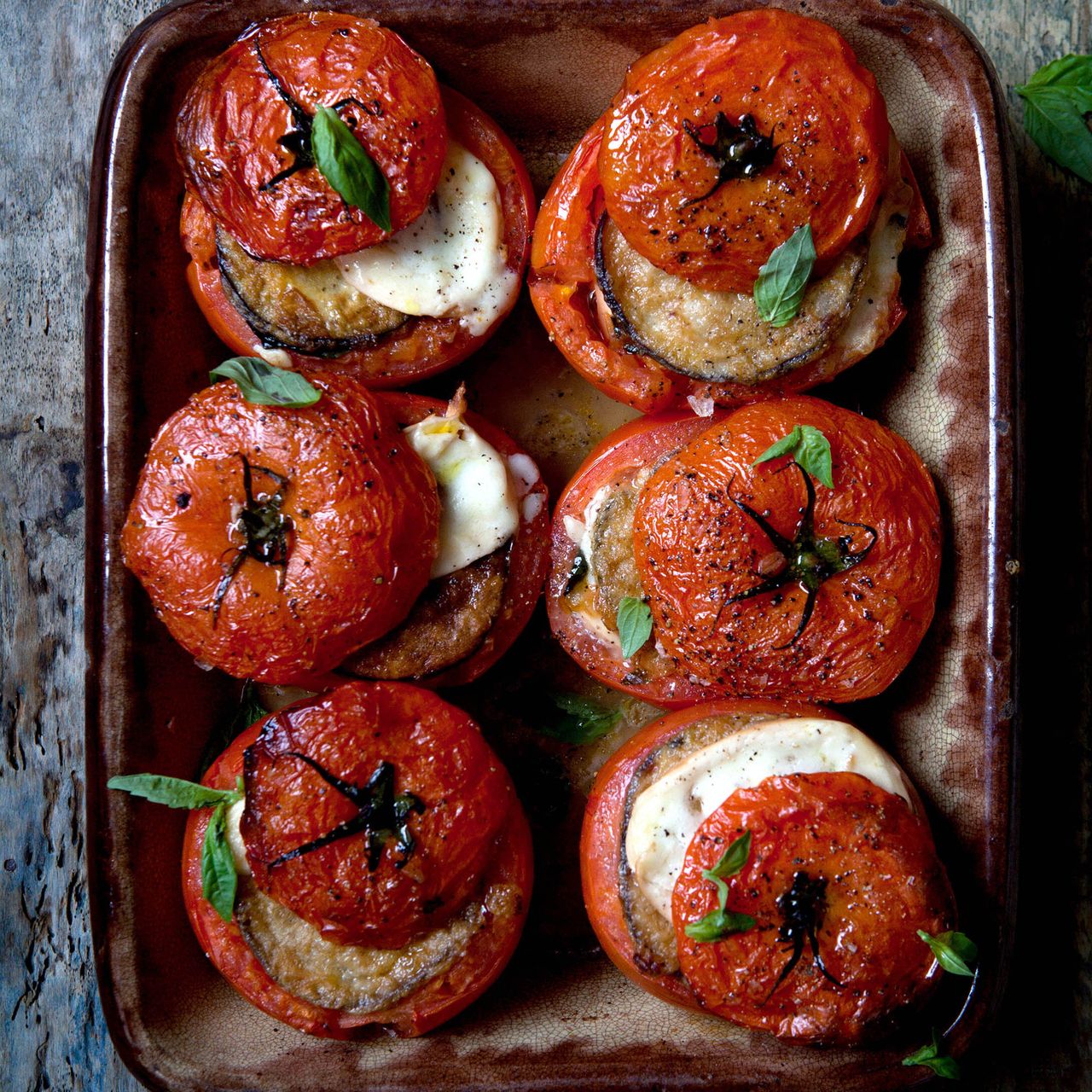 Aubergine Parmigiana photo